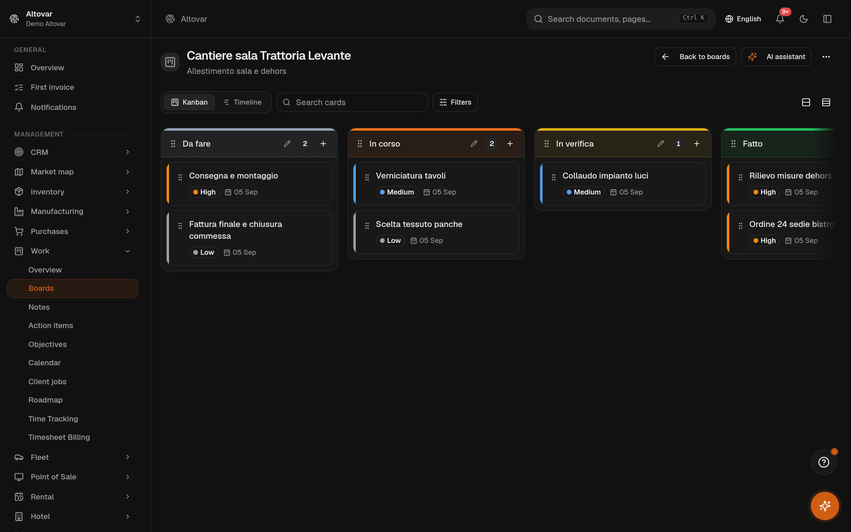 Inside Equinox — Equinox in use · demo data